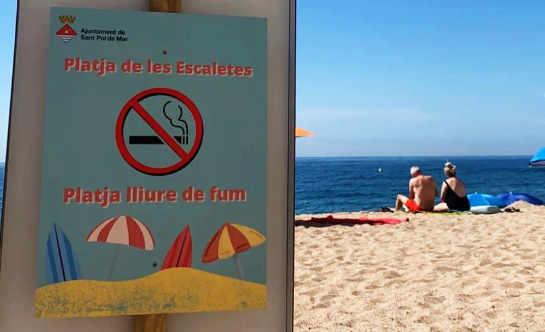 L'Ajuntament obre una enquesta per saber si voleu que Sant Pol disposi de més platges sense fum