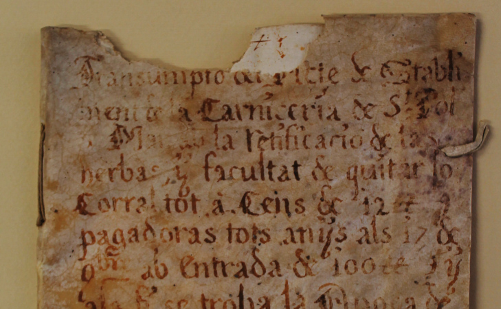 Sant Pol recupera el document fundacional de la vila