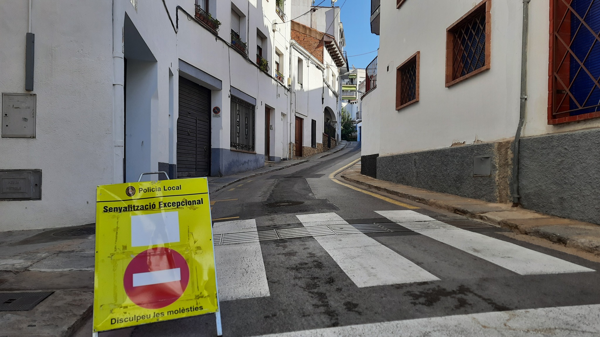 Asfaltat dels carrers Sant Pau i Tobella