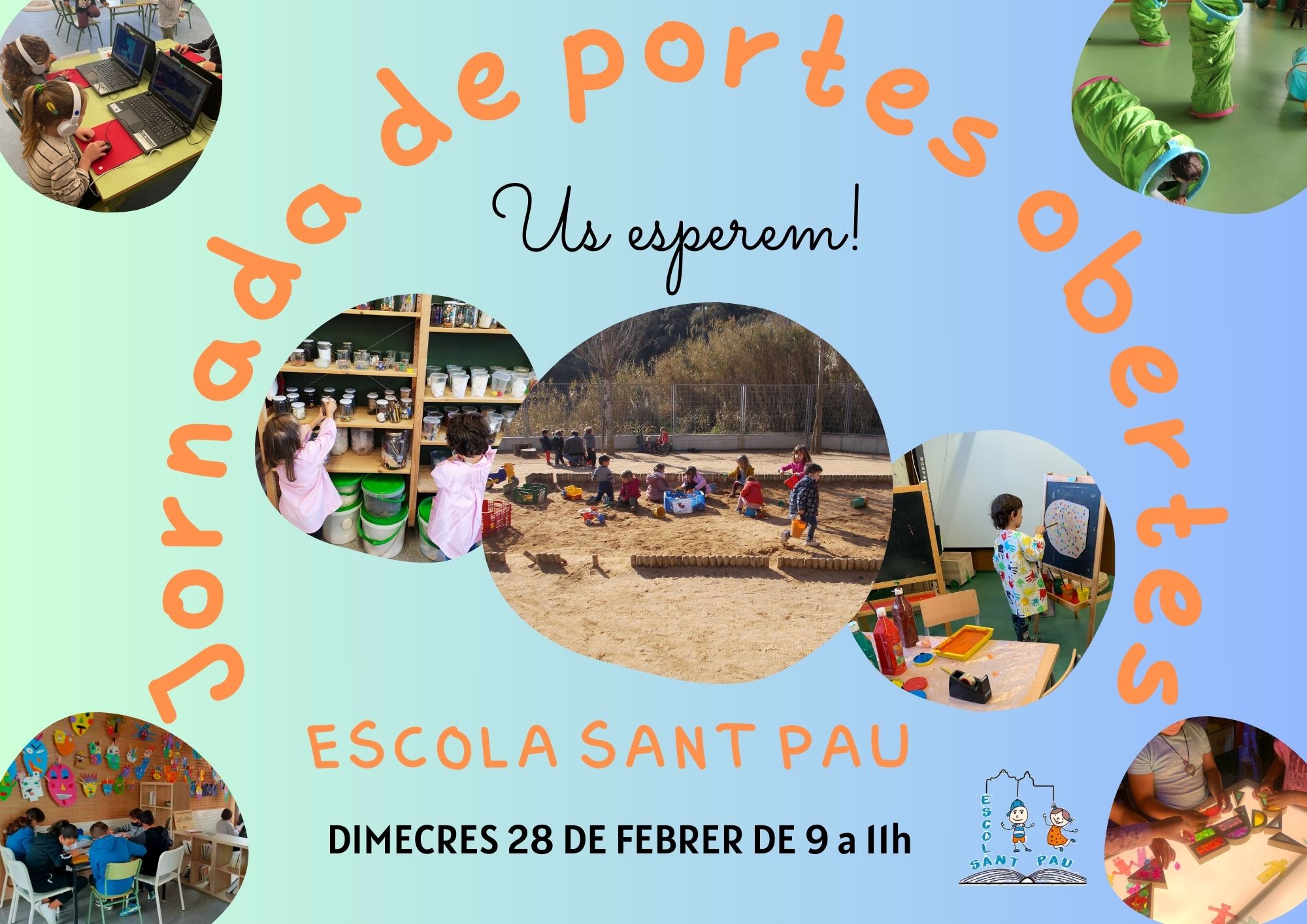 Jornada de portes obertes a l'escola Sant Pau