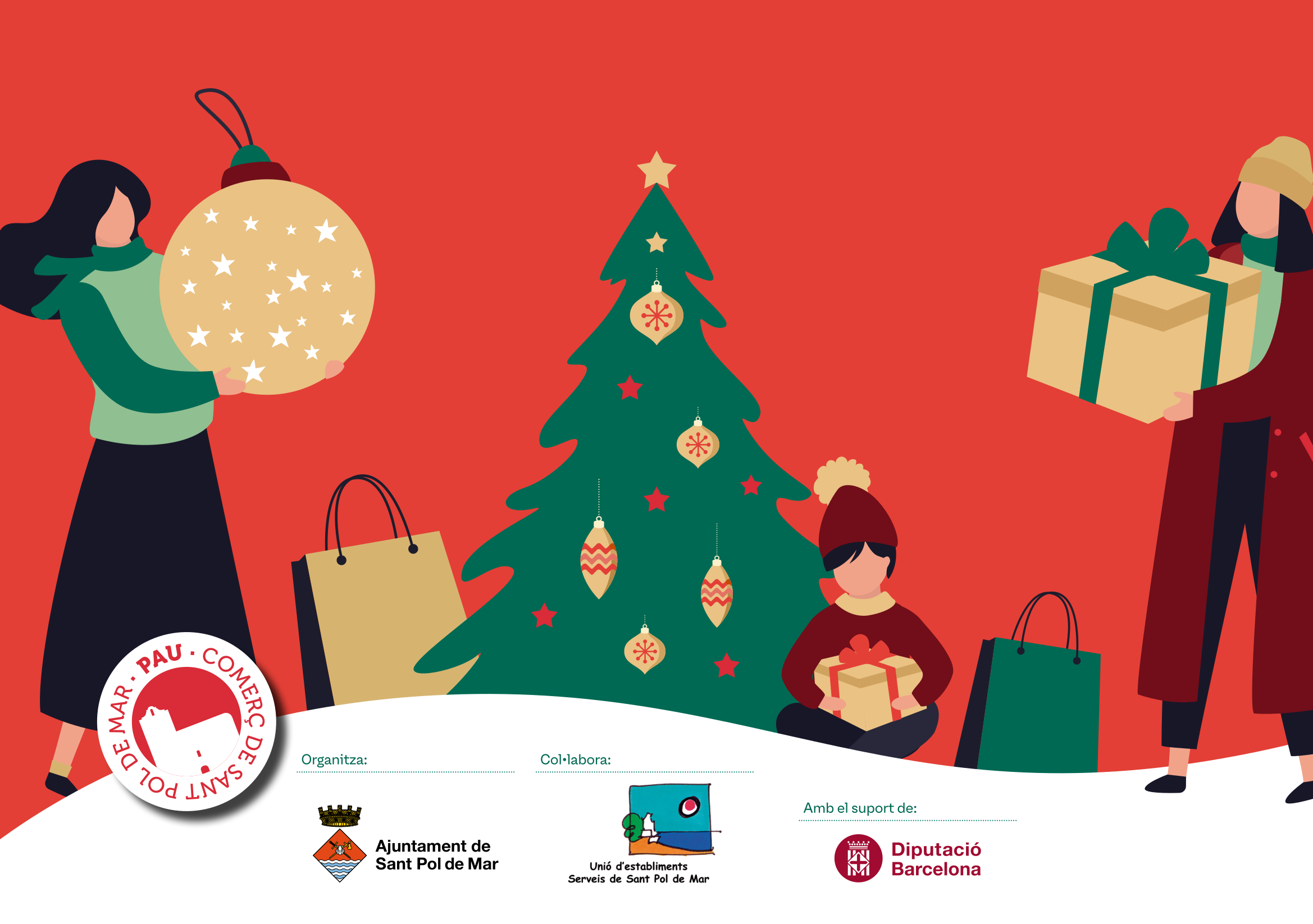 Aquest desembre, suma PAUS per guanyar premis amb el comerç local!