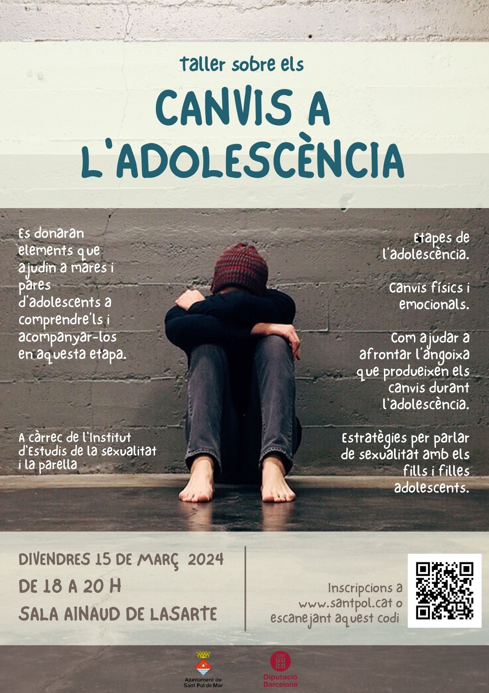 cartell xerrada adolescencia