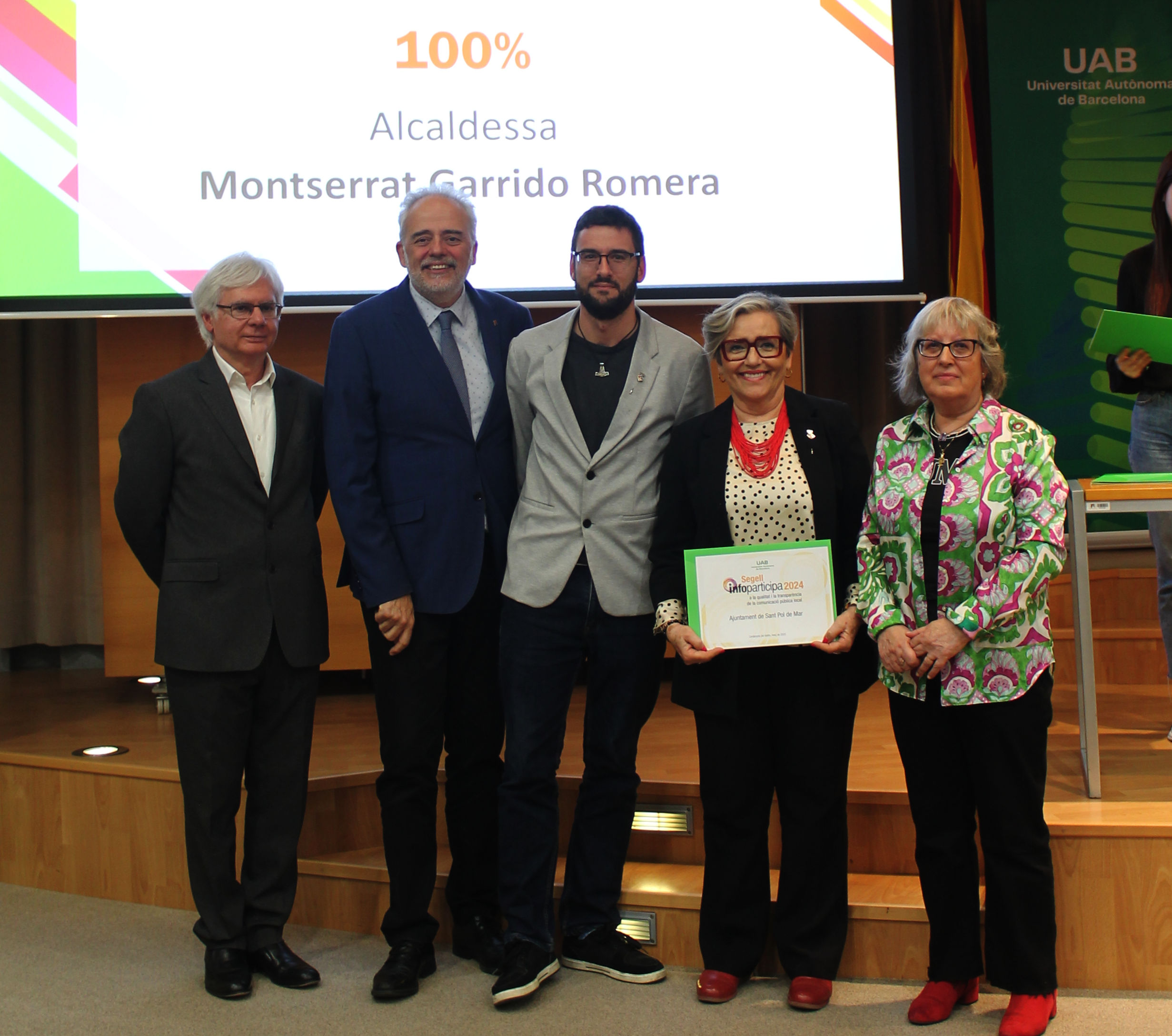 Sant Pol és un dels pocs municipis de Catalunya que assoleix el 100% de puntuació en el Segell Infoparticipa 2024