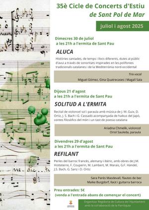 cicle concerts estiu