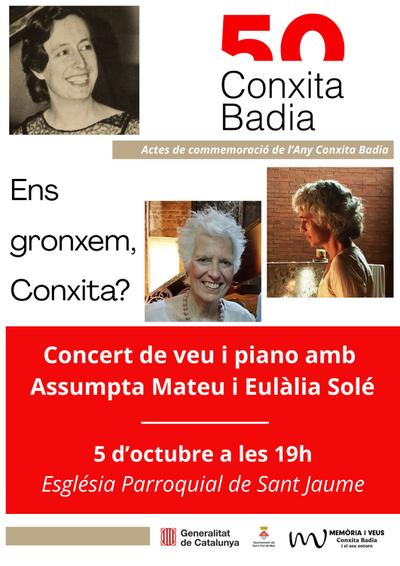 concert conxita badia
