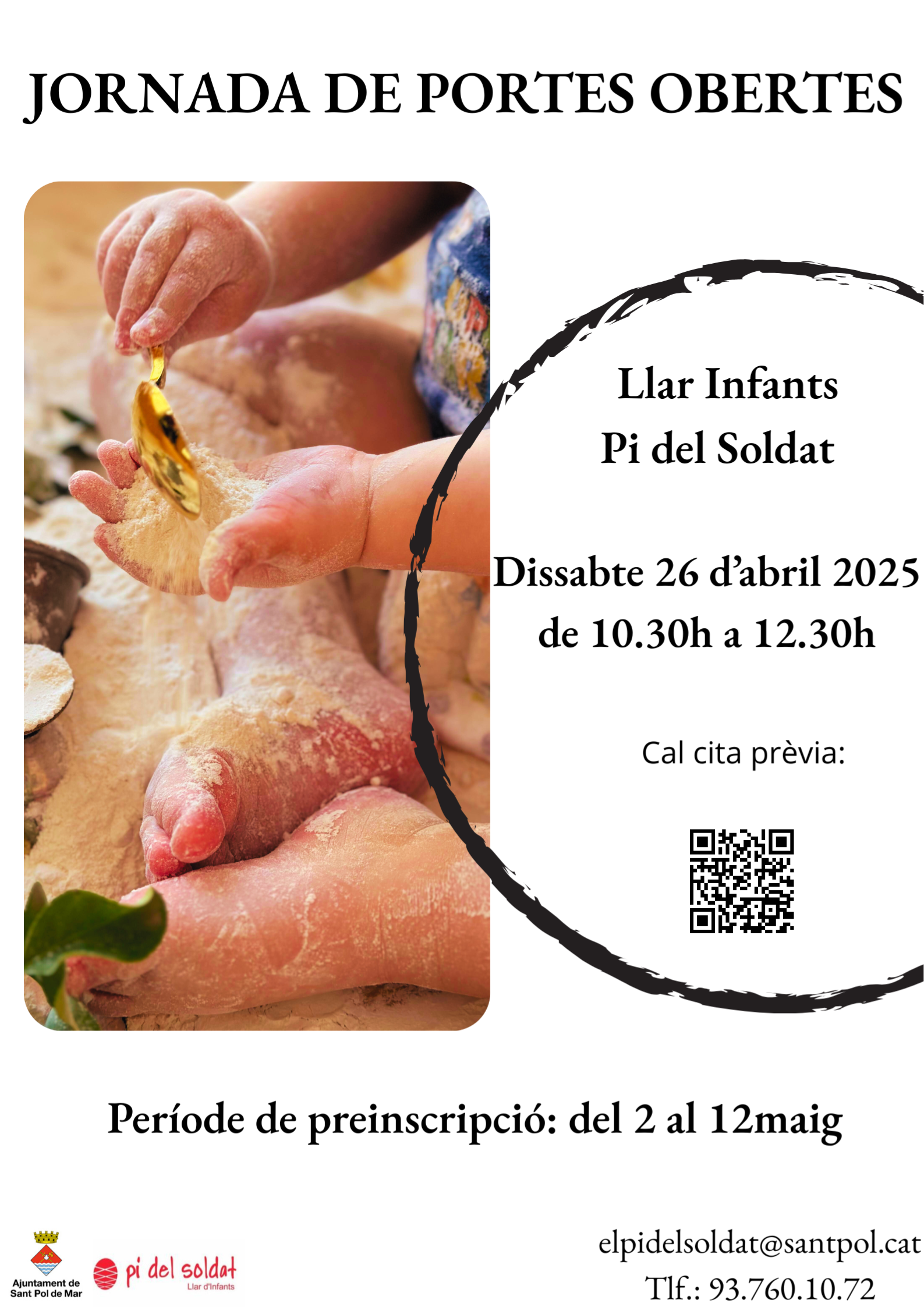 El 26 d'abril farem Portes Obertes a la llar d'infants municipal