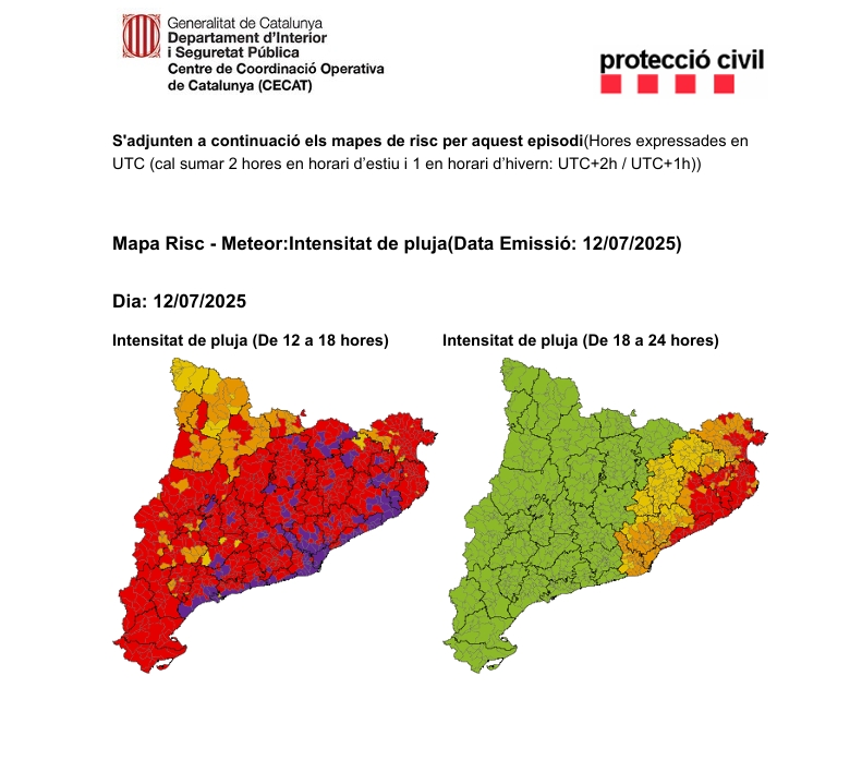 Alerta pluja 20250712