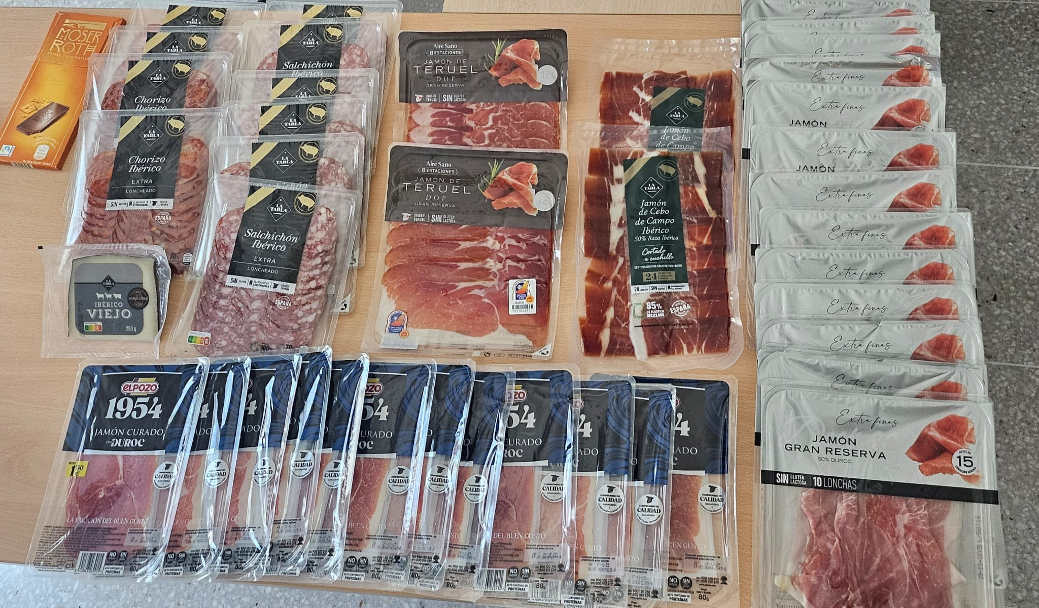 Intervenció de la Policia Local de Sant Pol per productes sostrets
