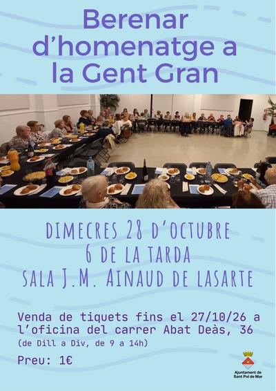 berenar gent gran
