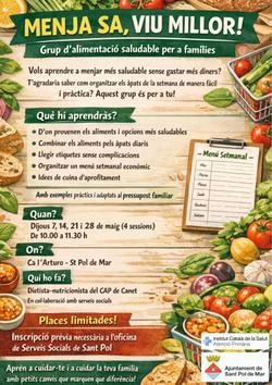 taller menjar saludable