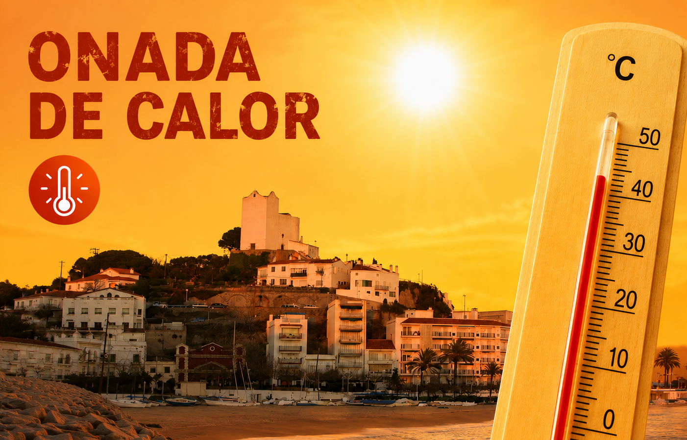 Arriba la primera onada de calor de l'estiu